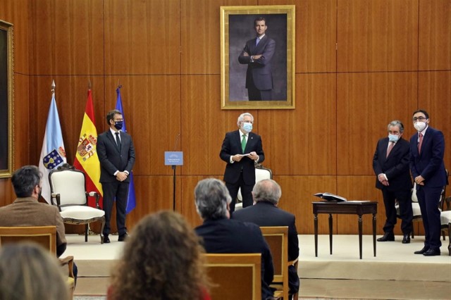 Simón Rego Vilar toma posesión como conselleiro do Consello de Contas no Parlamento de Galicia